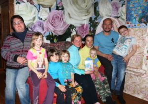 Family in need in Russia