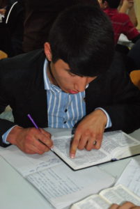 School Without Walls session in Tajikistan