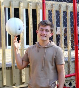 Roman, a young man from Israel who accepted Christ at a summer Bible camp