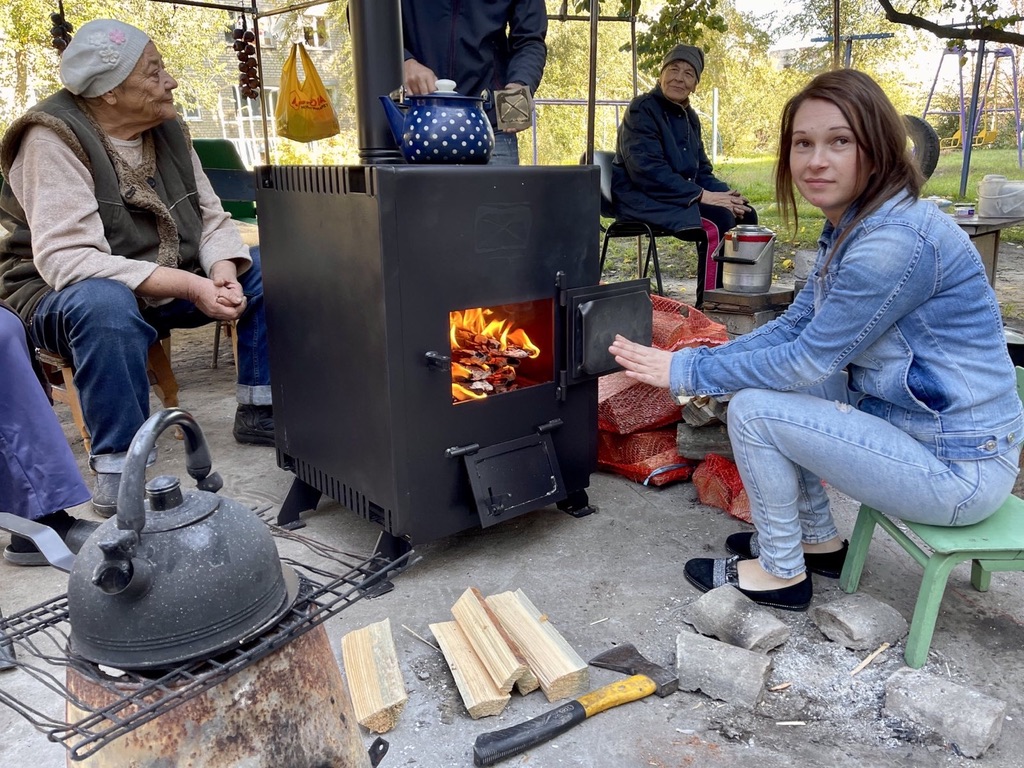 iCare Ukraine wood-burning stoves