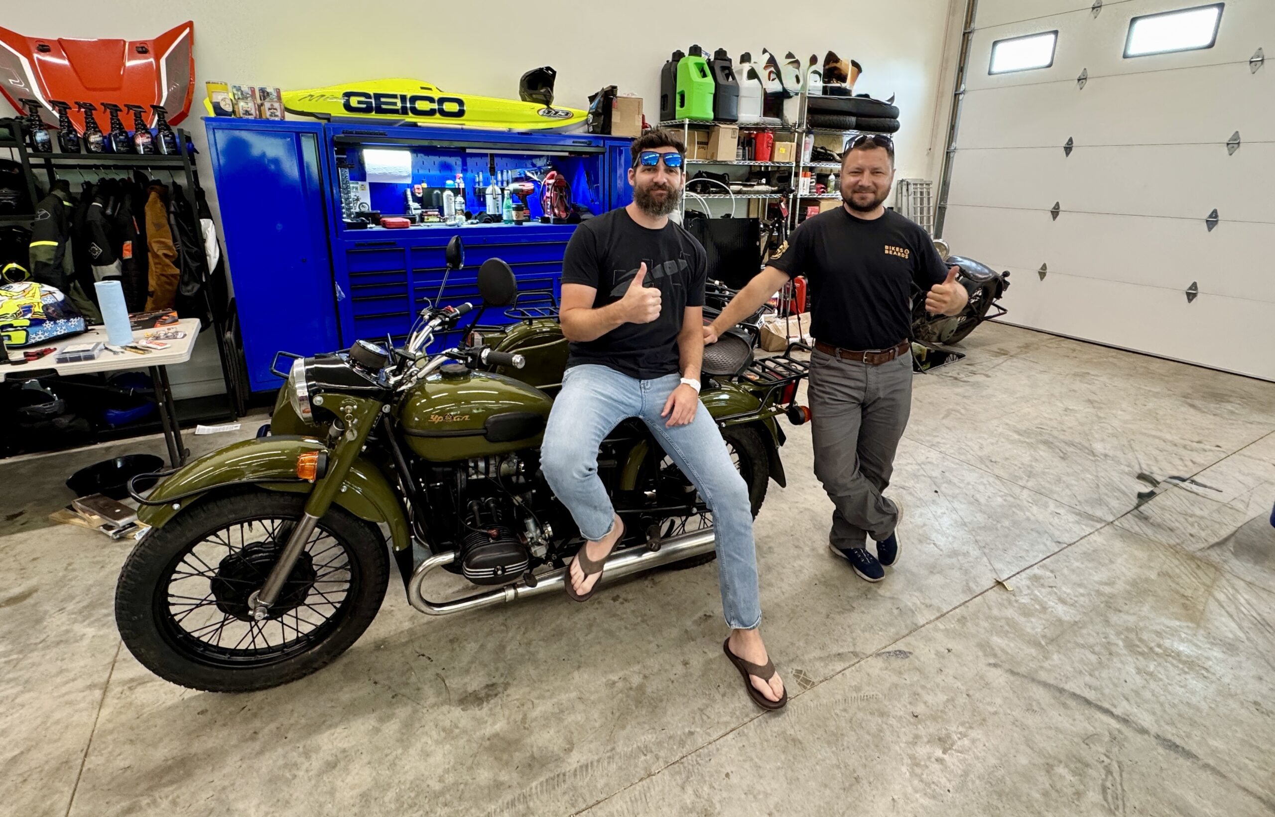bikes and beards