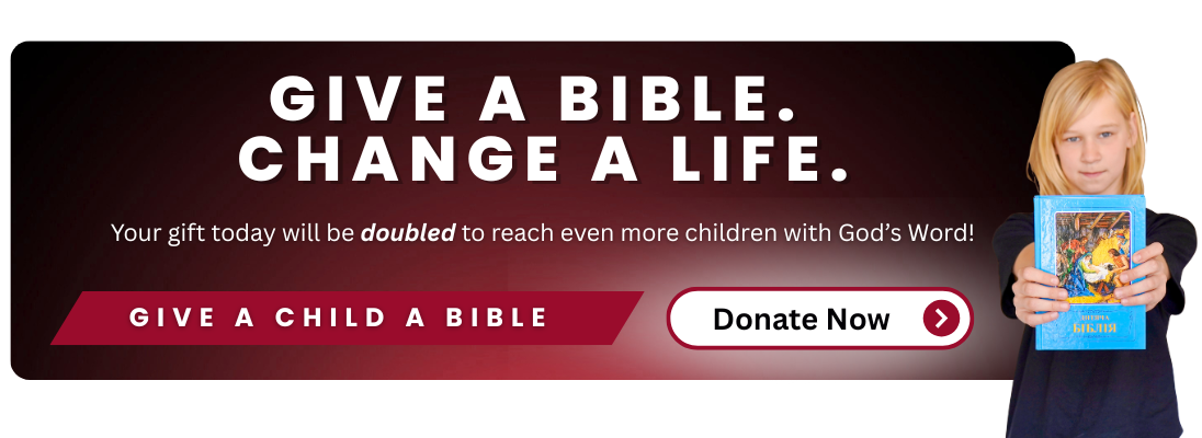 give a bible change a life