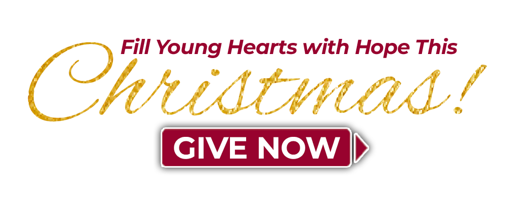 Fill young hearts with hope this Christmas