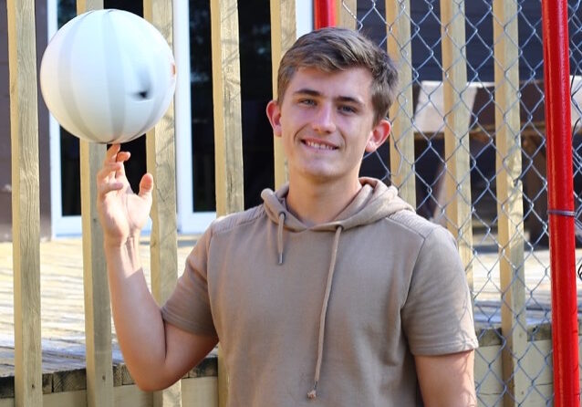 Roman, a young man from Israel who accepted Christ at a summer Bible camp