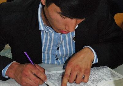 School Without Walls session in Tajikistan